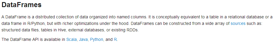 dataframe